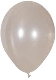 Metallic Perlen weiß Luft Ballon - Tortendekoshop