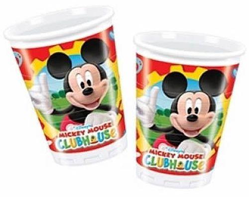 Mickey Mouse Party Plastik Becher - Tortendekoshop