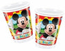 Mickey Mouse Party Plastik Becher - Tortendekoshop