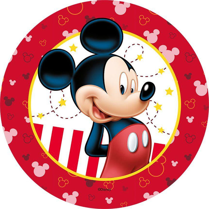 Mickey Mouse Runde Tortenaufleger - Tortendekoshop