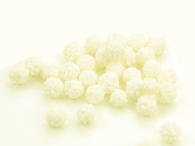 Mimosen weiß Zucker, 100g - Tortendekoshop