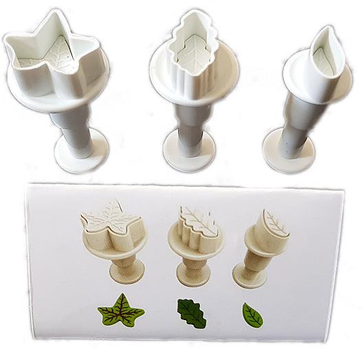 Mini Blätter Ausstecher Set - Tortendekoshop