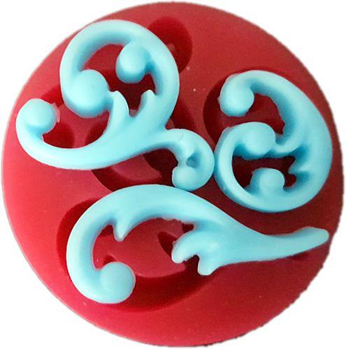 Mini Bordüre Mustern Silikonform - Tortendekoshop