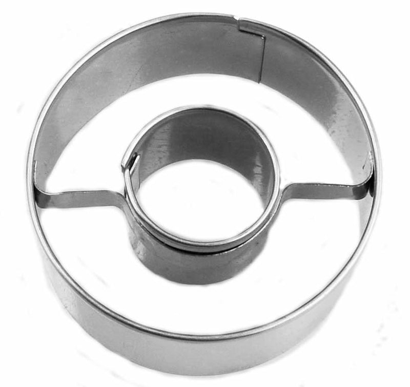Mini Donut Ausstechformen, Edelstahl - Tortendekoshop
