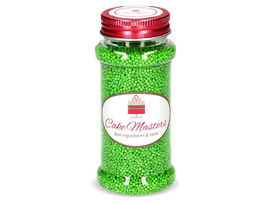 Mini Zucker Perlen grün, 90g - Tortendekoshop