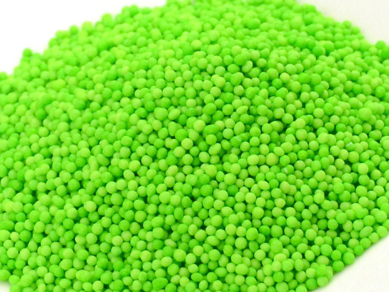 Mini Zucker Perlen grün, 90g - Tortendekoshop