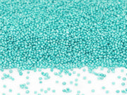 Mini Zucker Perlen türkis, glimmer, 90g - Tortendekoshop