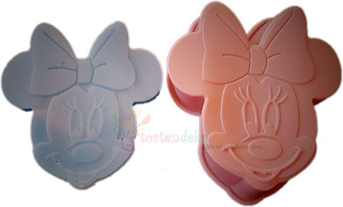 Minnie Mouse Silikonform, Backform - Tortendekoshop