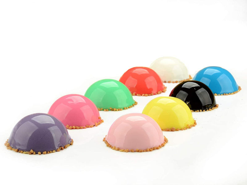 Mirror Glaze Komplett Set, 9er - Tortendekoshop