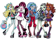 Monster High Tortenaufleger, Rechteckig - Tortendekoshop