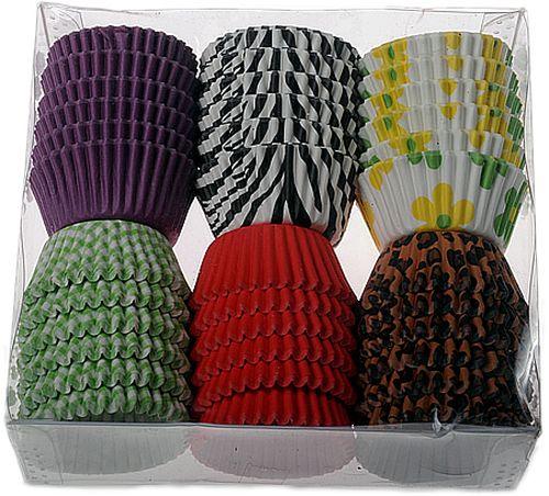 Muffinförmchen verschiedene Farben, Mini - Tortendekoshop
