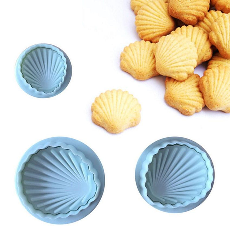 Muschel Ausstecher Set - Tortendekoshop
