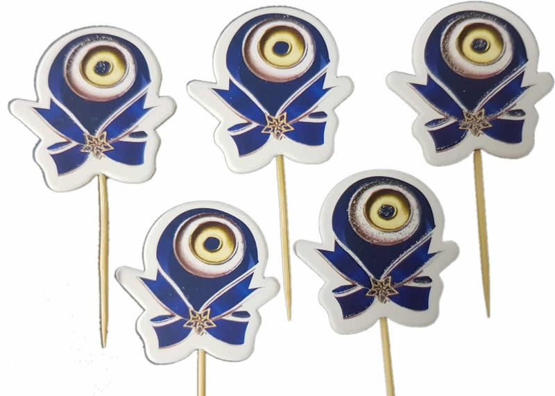 Nazar Boncugu, Schützende Auge, Deko Zahnstocher - Tortendekoshop