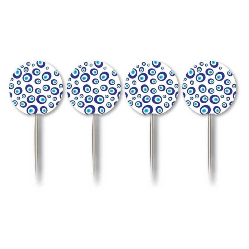 Nazar Boncugu, Schützende Auge, Kuchen Topper, Cupcake Picks - Tortendekoshop