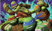 Ninja Turtles Tortenaufleger, Rechteckig - Tortendekoshop