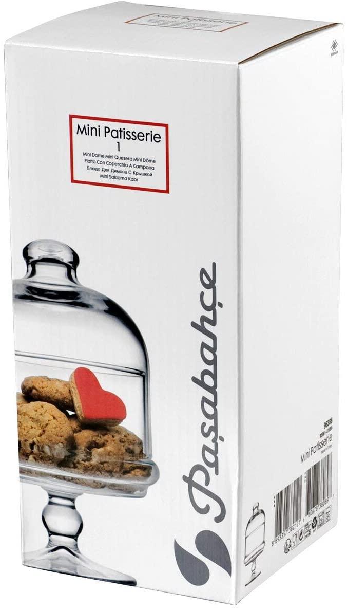 Pasabahce Mini Patisserie Glas mit Haube - Tortendekoshop