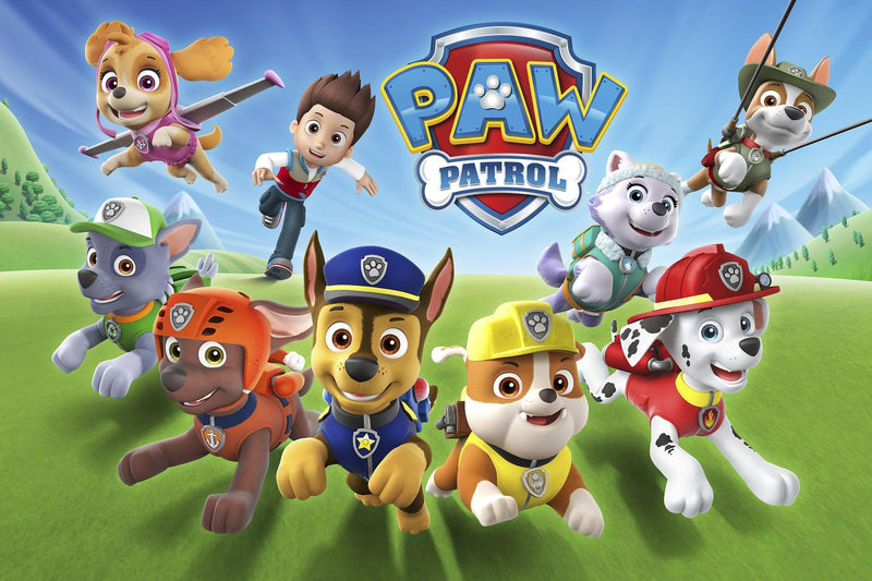 Paw Patrol Tortenaufleger, Rechteckig - Tortendekoshop