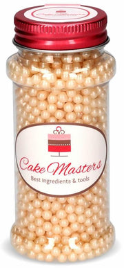 Perlmutt Perlen champagner, 100g - Tortendekoshop