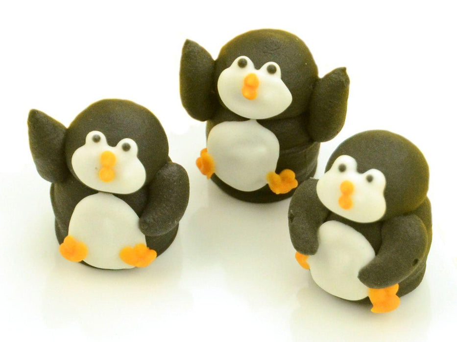 Pinguine Zucker, 5 Stück - Tortendekoshop