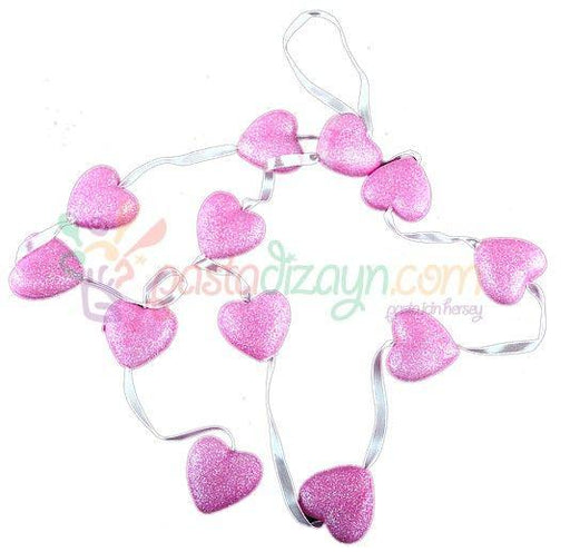 Pink Herzen Dekoration - Tortendekoshop