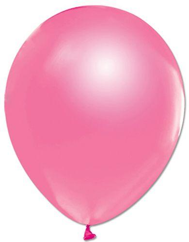 Pink Metallic Party Ballon - Tortendekoshop