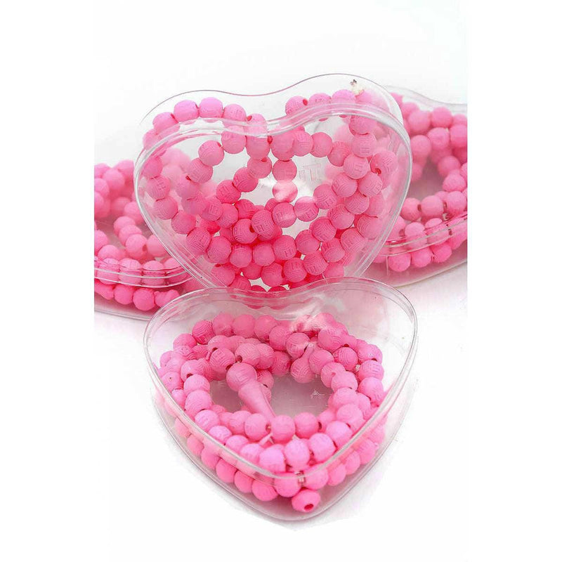 Pink Rosenduftender Tesbih, Kette - Tortendekoshop