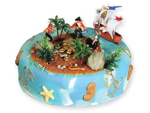 Piraten Torten Deko Set - Tortendekoshop