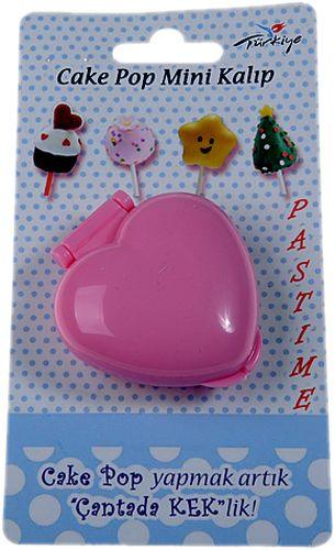 Plastik Cake Pop Form, Herz Thema - Tortendekoshop