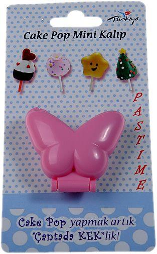 Plastik Cake Pop Form, Schmetterling Thema - Tortendekoshop