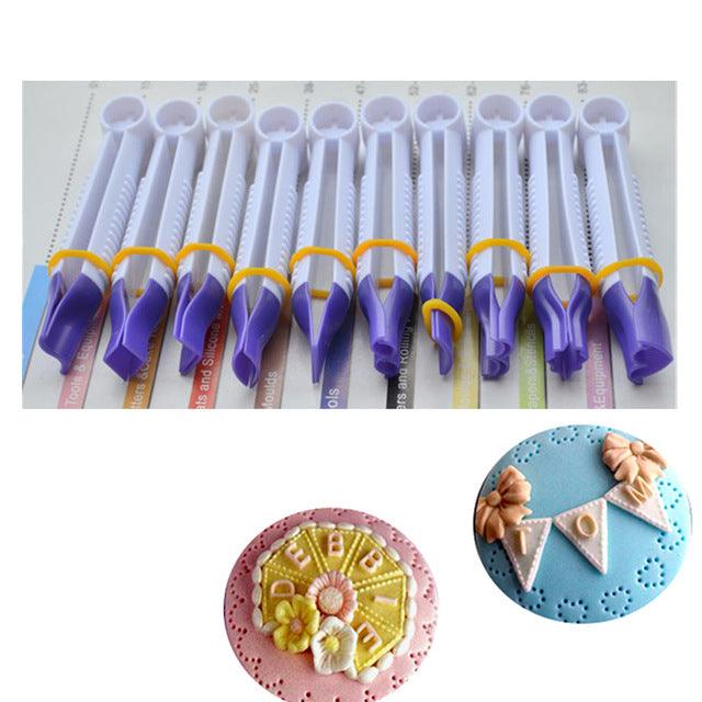 Plastik Pinzetten Crimper Set - Tortendekoshop