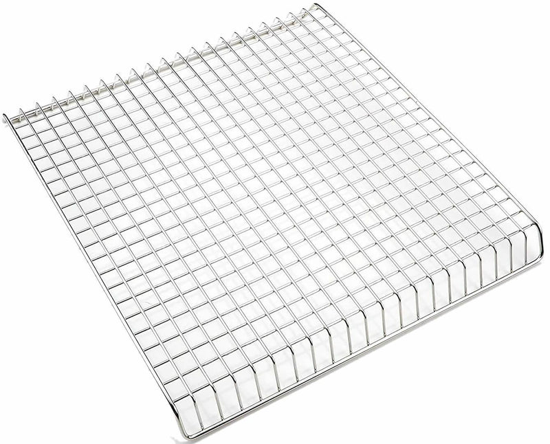 Pralinenrost, gitter, Metall, Silber, 25 x 3 x 23 cm - Tortendekoshop