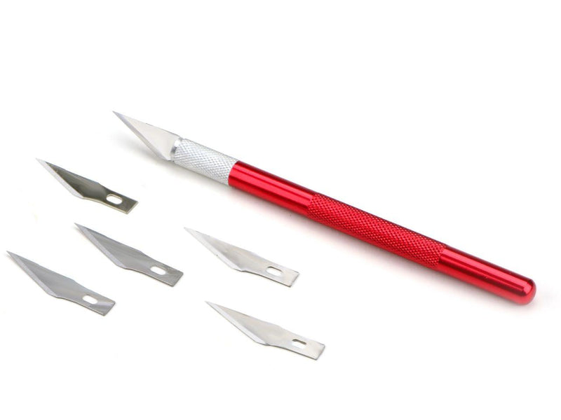 Präzisionsmesser, 5 Ersatzklingen - Tortendekoshop