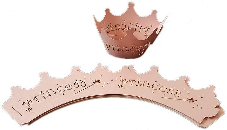 Prinzessin Cupcake, Muffin Wrappers - Tortendekoshop