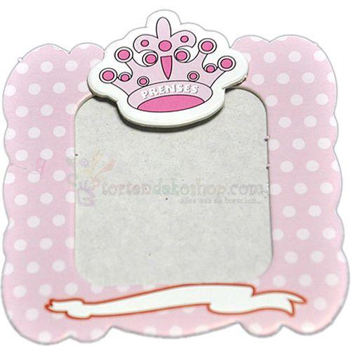 Prinzessin Magnett Bilderrahmen - Tortendekoshop