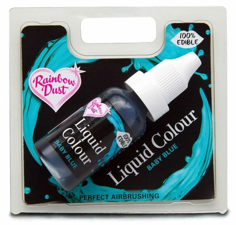Rainbow Dust Lebensmittelfarbe blau, 16ml - Tortendekoshop