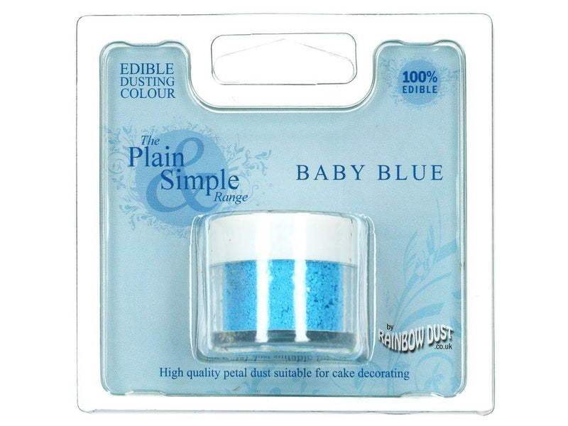 Rainbow Dust Puderfarbe Babyblau, 5g - Tortendekoshop