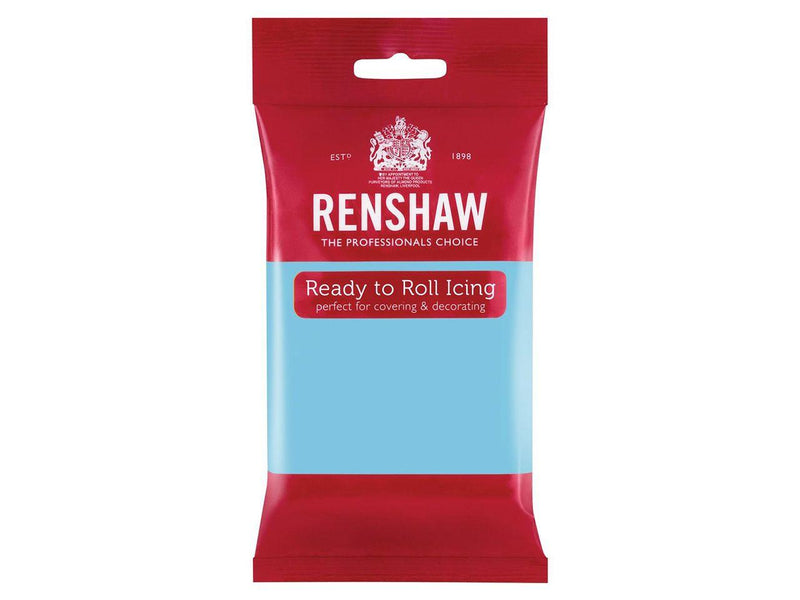 Renshaw Rollfondant Pro Babyblau, 250g - Tortendekoshop