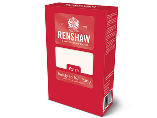 Renshaw Rollfondant Pro Extra Weiß, 1kg - Tortendekoshop