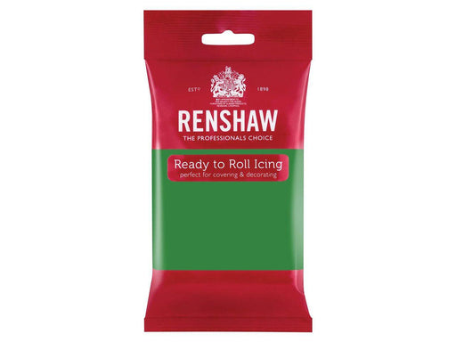 Renshaw Rollfondant Pro grün, 250g - Tortendekoshop