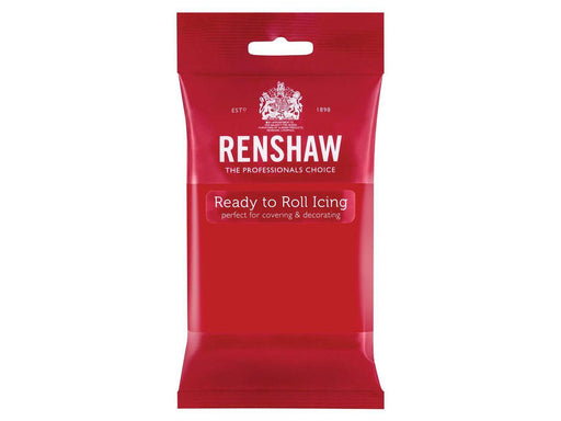 Renshaw Rollfondant Pro Rot, 250g - Tortendekoshop