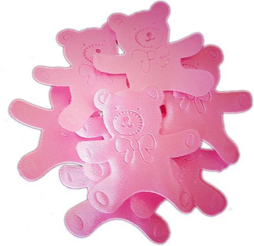 Rosa Bären Stoff Deko - Tortendekoshop