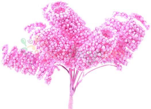 Rosa Cipso Blumen mit Draht - Tortendekoshop