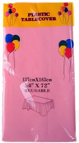 Rosa Deko Party Tischdecke - Tortendekoshop