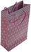 Rosa gepunktet Karton Geschenktüte, 11x17cm - Tortendekoshop