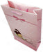 Rosa mit Schleifen Baby Karton Geschenktüte, 17x22cm - Tortendekoshop