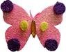 Rosa Schmetterling aus Styropor - Tortendekoshop