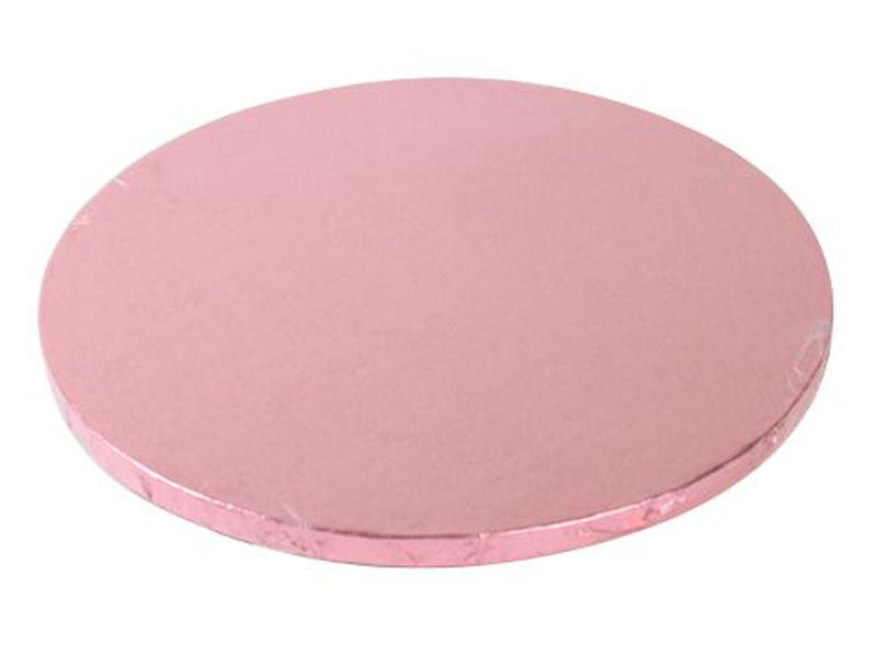 Rosa Tortenunterlage Rund, 25cm - Tortendekoshop