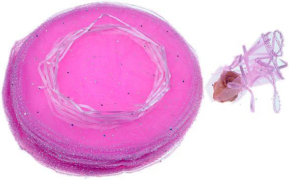 Rosa Tüllbeutel, Organzabeutel - Tortendekoshop