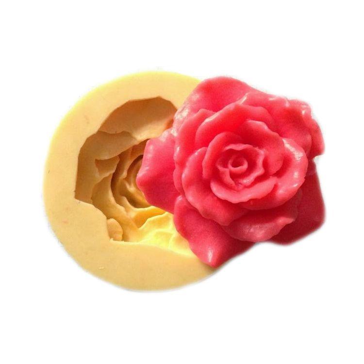 Rosen große Silikonform - Tortendekoshop