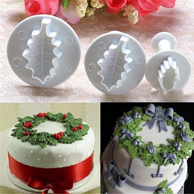 Rosenblätter Thema Ausstecher Set - Tortendekoshop